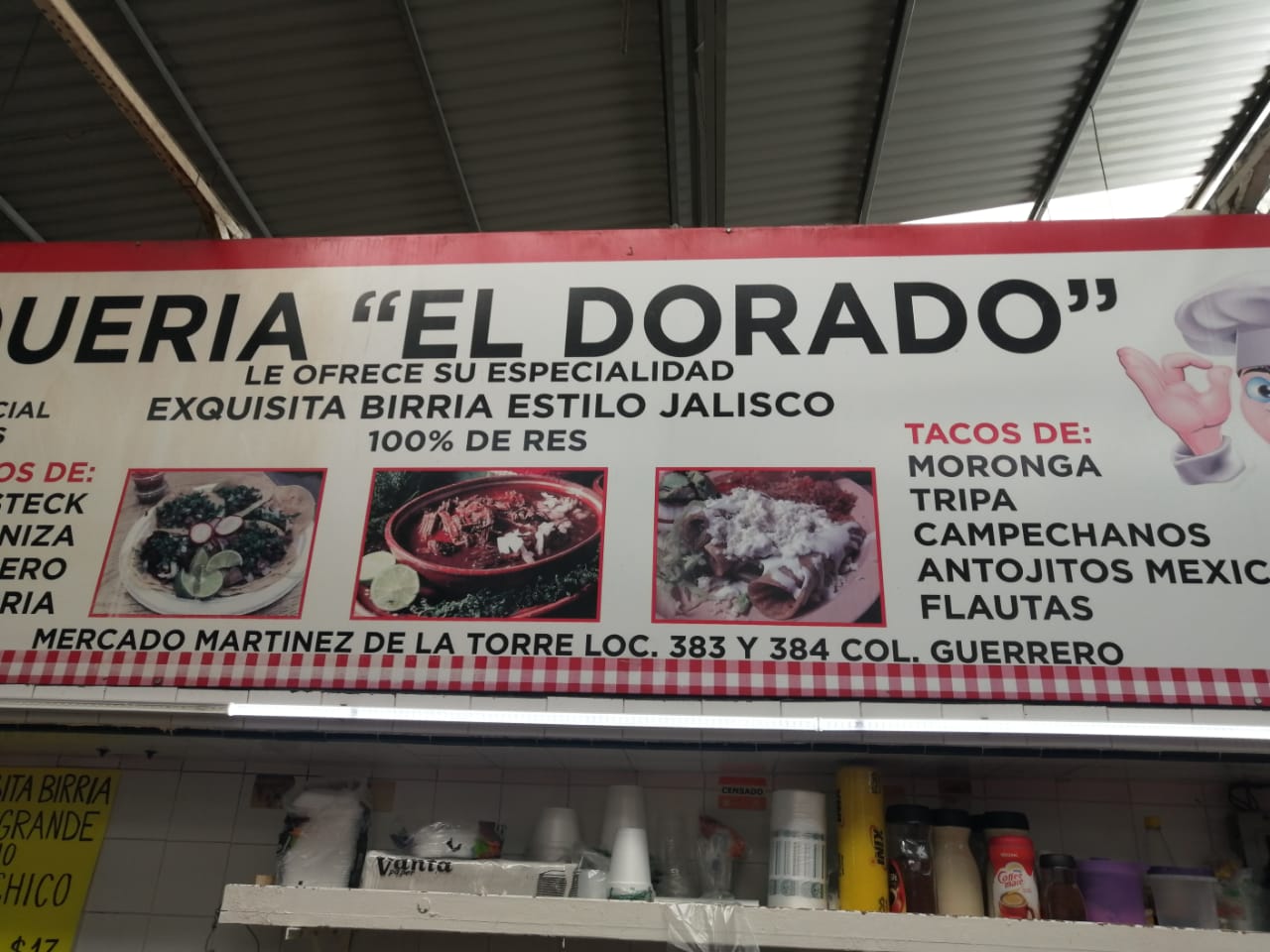 Mercado Martínez de la Torre - Taquería El Dorado